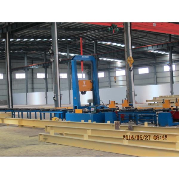CNC Automatic H Beam Assembly Machine 200-2000mm For Heavy Duty Production Line