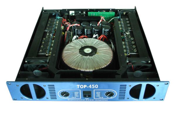 Quality 2 Channel Analog Audio Amplifier With Class H Good Sound 2×450W for sale