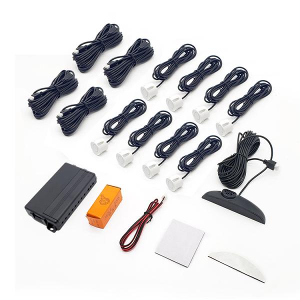 Quality 0.3 To 1.5m Audio Alarm Ultrasonic Parking Guidance System Auto Backup Warning Systems for sale