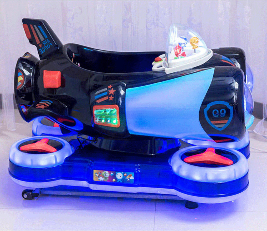 Amusement plastic chilld spaceship kiddie rides eletronic kids swing kiddie rides for children mall