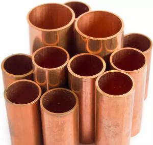 China 0.3-3.0mm Straight Copper Pipe Copper Water Tube 200 300 400 500 600mm Outside Diameter 0.3-3.0 wholesale