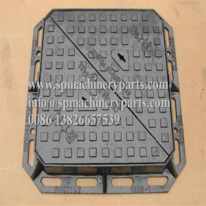 China Heavy Duty Sand Cast Ductile Iron Double Triangular Manhole Cover & Frame Drawing From China wholesale