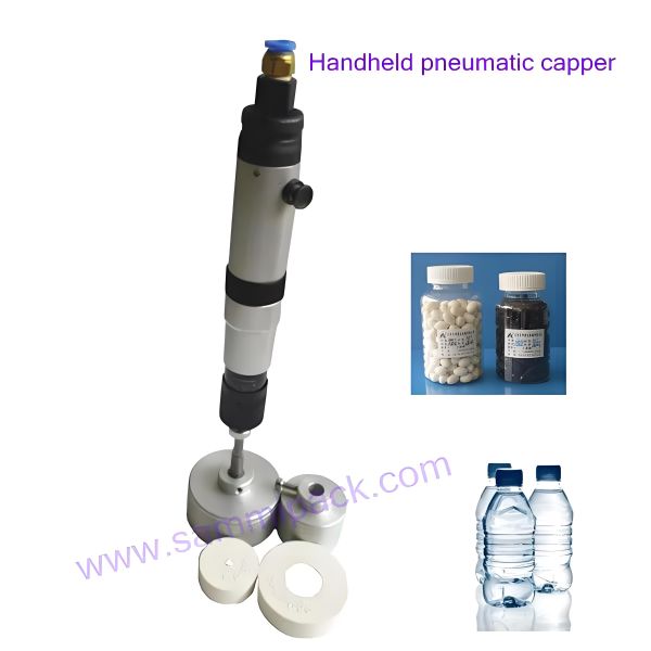 Hot Sale the Newest Manual Pneumatic Capper Close the Bottle Cap Machine