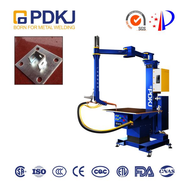 Intermediate Frequency Inverter 1000HZ Table Top Spot Welding Machine Large Platform