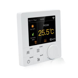 China R8C.716 RGB Colorful LCD Screen 16A Smart Wi-Fi Electric Heating Thermostat Works With Alexa And Google on sale