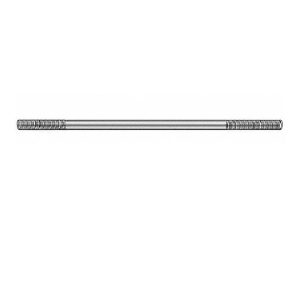 Quality Spheroidizing Double End Threaded Rods Plain Galvanized Stud Screw Bolt for sale