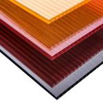 Composite co extrusion Coating 100% Virgin Polycarbonate Twin Wall Hollow