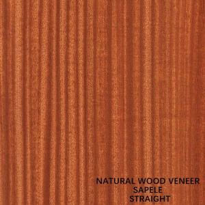 China Quarter Cut Straight Africa Natural Sapele Wood Veneer For Faces And Parquet Flooring wholesale