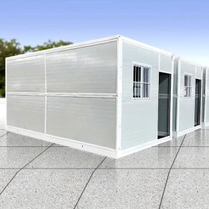 China Temporary Folding Container House For Workers Accomodation On Site Construction on sale