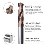 Non-Standard Carbide Drilling Tools Bits Customized For Hole Machining