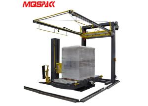 China Touch Screen Automatic Palletizer Machine , Energy Saving Automatic Pallet Wrapper wholesale