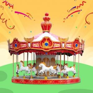 China christmas carousel high-quality hot-selling carousel horse for sale kids merry go round animal horse wholesale