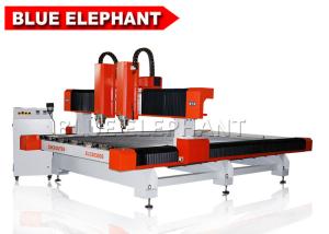 China Double separate heads 2030 stone cutting machine , cnc stone carving machine / cnc stone router wholesale