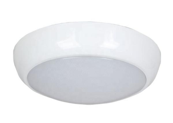 Quality IP54 LED Bulkhead Lamp / Detection Sensor Led Ceiling Oyster Light 80Ra PC 6000K 100LM for sale