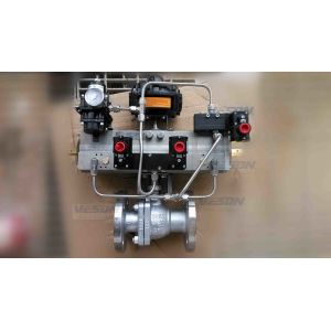 Aluminum Alloy 180 Degree Pneumatic Valve Actuator 2 - 8Mpa