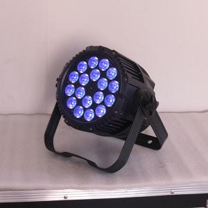 China High Efficiency Dmx Led Par Lights / Led Par Can With Sound Active Control wholesale