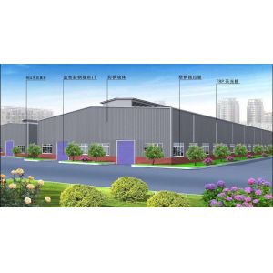 Q235 Q345 Prefabricated Steel Frame House Metal Building Structures High