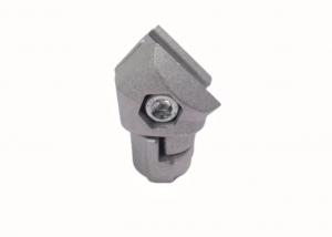 China ADC-12 Aluminum Tube Fitting AL-13 45 Degree Fixed Support Female Fitting on sale