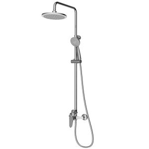 China N2S601 Hand Shower Mixer Set , Chrome Thermostatic Rain Shower System wholesale