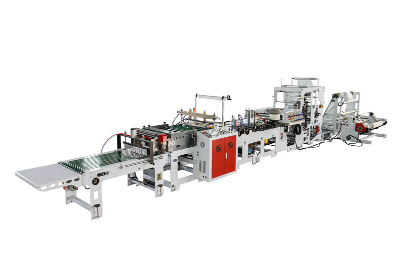 China Automatic PE Zipper Bag Making Machine With Folding on sale