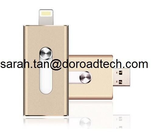 Quality Lighting Connector High Quality OTG USB Flash Drive for iPhone iPad iPod Andriod Phone PC for sale