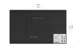 21.5 Inch 2C Series Open Frame Monitor Hdmi For All In One POS Machine Screen
