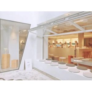 China Frameless Structural Bolt-Fixed Folding Windows - SS316 Hidden Fastener System wholesale