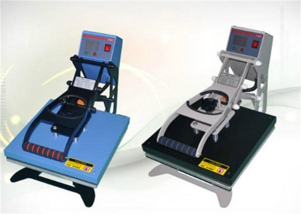 Quality High Accuracy Industrial  Heat Press Machine With Flat Work Table and LCD Display for sale