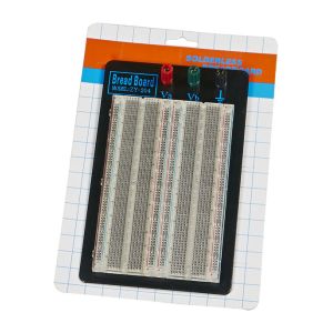 China Student DIY Transparent Soldered Breadboard 1660 Points 2 Terminal Strip wholesale