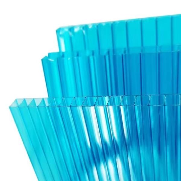 Quality Transparent Polycarbonate Sheet Virgin Polycarbonate Twinwall Sheet For Building Material for sale