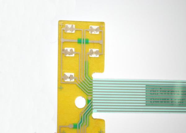 Quality Printer Controller LED Membrane Switch With Tactile Embossed Buttons for sale