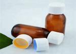 Medical Industrial Empty Medicine Bottles , Tamper Evident Prescription Pill