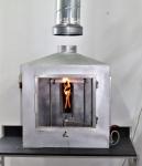 Single - Flame Source Testing Equipment Equipped With Manual Adjustable Damper