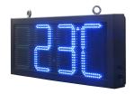 Digital Wall Clock with Temperature and Humidity Display Large LED Screen Table