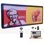 WiFi P6 Led Sign With High Resolution Video Display Function