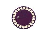 Lily Pad Main Arduino Controller Board 328 ATmega328P 16M 2-5V Purple Color