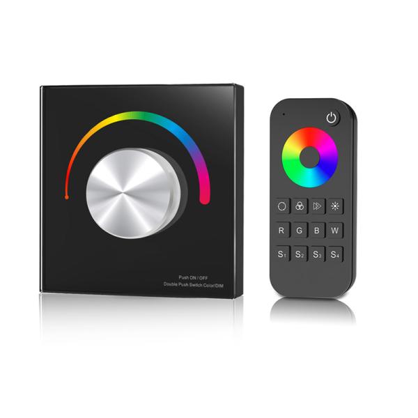 Waterproof Rgb Led Controller , Rotary Knob Rgb Strip Light Controller With