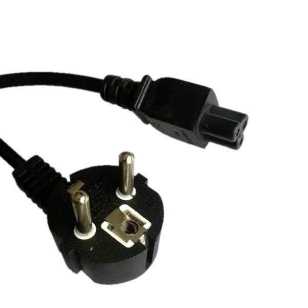Quality European power cord with C5 connector, AC adapter input cord for sale