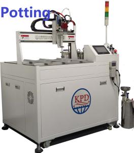 China Golden Epoxy AB Glue Potting Robot Glue Mixing/Metering Machine for Automatic Control on sale