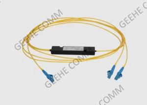 China 1x2 FBT Multimode Dual Window LC/UPC Fiber Coupler With ABS Box wholesale