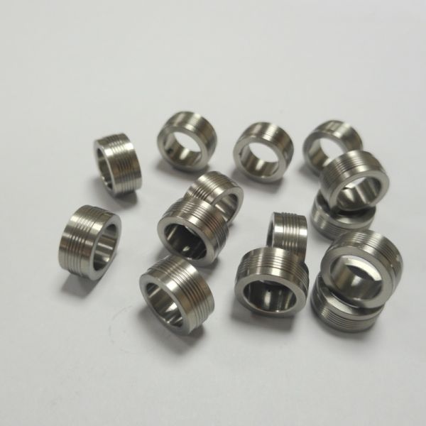 304 Stainless Steel Ring Hoop Thread CNC Milling Customization