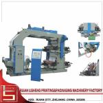 4 Color Flexo Printing Machine With Video Inspect , polygraph flexo printing