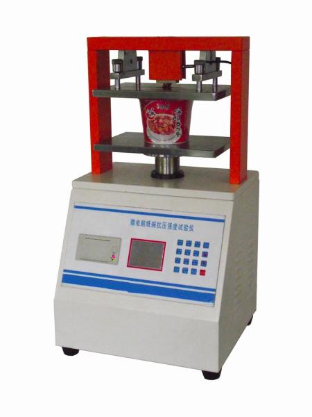 Paper Cup Compression Tester Small Box Compressive Force Tester TAPPI Compressio