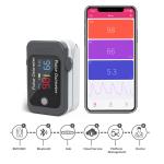 Lightweight Portable Remote Patient Monitoring Pulse Oximeter With Seamless