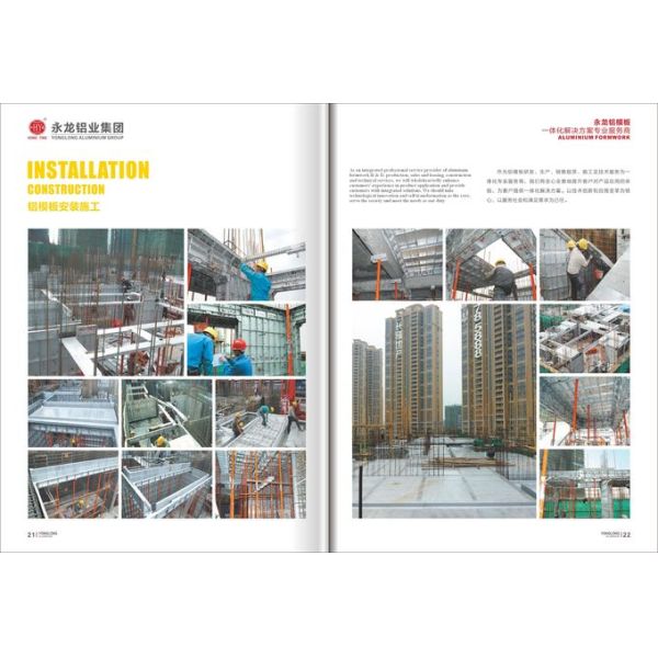 Aluminium Industrial Profile Aluminium Formwork Construction For Building Project