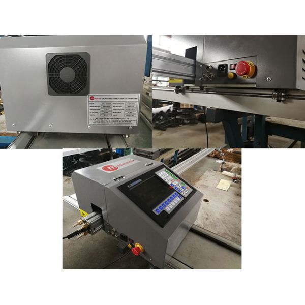 Economical Portable CNC Flame Plasma Cutting Machine For Metal Sheets