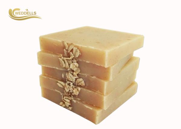 Quality Sensitive Skin Oats Custom Soap Bars Size Customized With Main Glycerin Ingredients for sale
