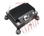 Customized Transmission Range IP MESH Radio Frequency Hopping Mimo Manet
