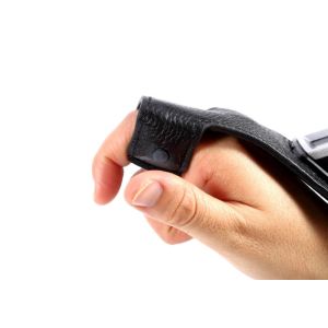 Mini Finger Trigger Glove Barcode Scanner With Bluetooth Charging Cradle