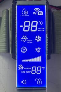 China 6 O Clock Negative FPC Connector Module STN Positive Lcd Display Small Size For Refrigerator wholesale